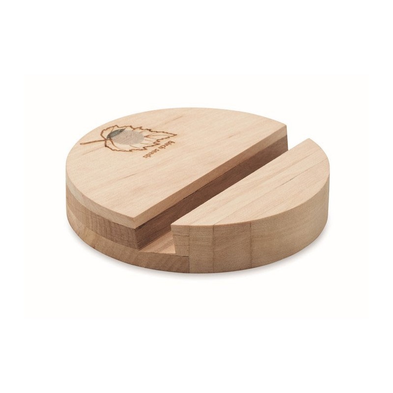 GROW ROUND STAND - Bois