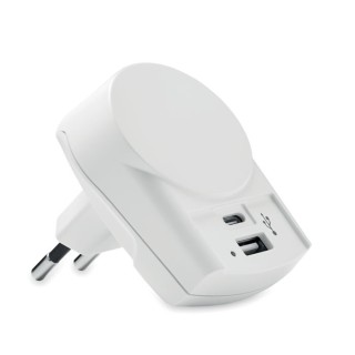 EURO USB CHARGER A/C - ABS