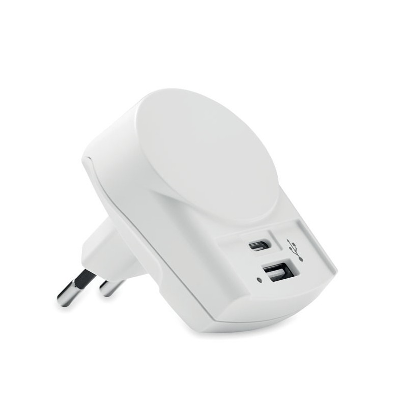 EURO USB CHARGER A/C - ABS