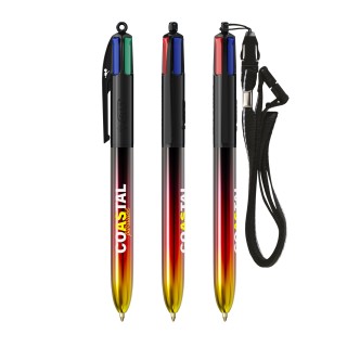 BIC® 4 Colours® Flags Collection + lanyard - Fabrication Française