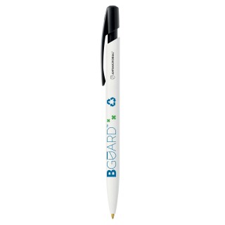 Stylo bille BIC® Media Clic BGUARD™ Antimicrobial Ecolutions® Logo Antimicrobial