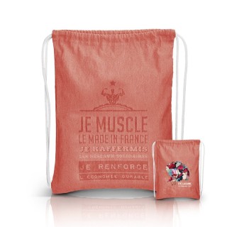 SAC A DOS EN COTON - GYM BAG 150 G/Mv - Coton 150 gr
