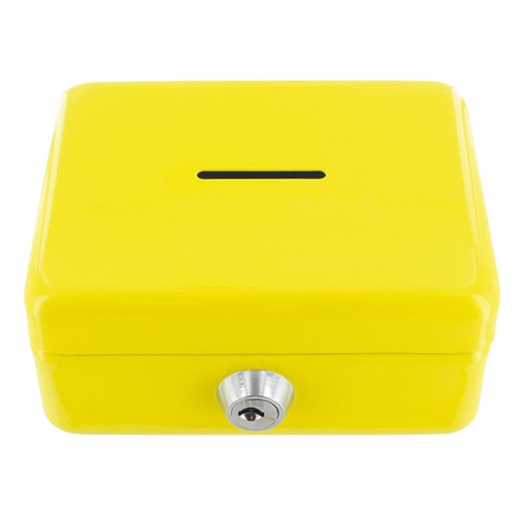 TIRELIRE BOITE METALLIQUE A CLE - Métal