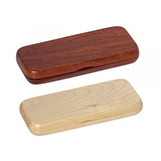 BOITE PARURE, VIDE, 3 EMPLACEMENTS - BOIS