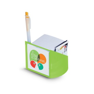 SUPPORT BLOC POST-IT 400 F BL. 74,5x74,5 MM - PS CRISTAL