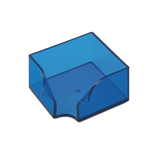SUPPORT BLOC PAPIER (89x89x42mm) - PS CRISTAL