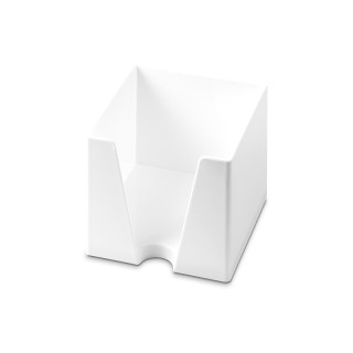 SUPPORT BLOC PAPIER (89x89x77mm) - PS CRISTAL