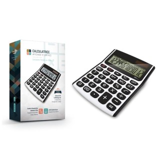 CALCULATRICE 12 CHIFFRES HQ - PREMIUM - ABS