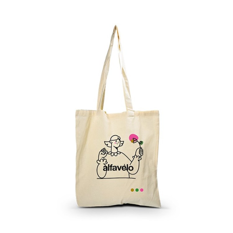 SAC 100% COTON - TOTE BAG 42x38 cm - Coton 100% 120gr/m2