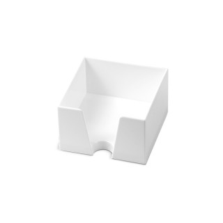 SUPPORT BLOC PAPIER (PAPIER 89x89x42mm) - PS CRISTAL