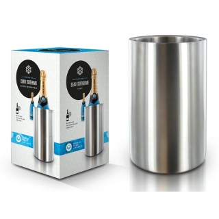 RAFRAICHISSEUR A BOUTEILLES - SEAU A GLACONS - INOX