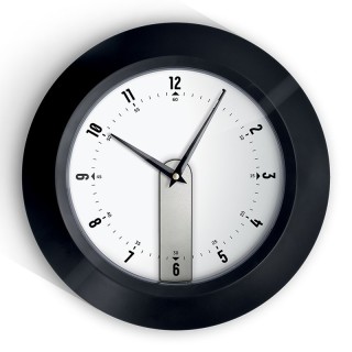 HORLOGE MURALE RADIO PILOTEE - Plastique