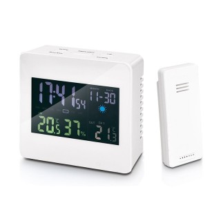 STATION METEO AVEC SONDE EXTERIEURE - ABS