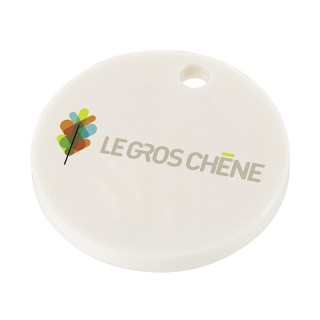 JETON FORMAT 1 EUR EN BIOCOMPOSITE BIOPLAST(r) - BIOPLAST