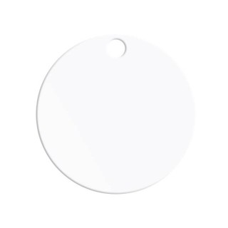 JETON FORMAT 1 GBP : DIAM 22.5 X EP 3.15 MM - PS CRISTAL