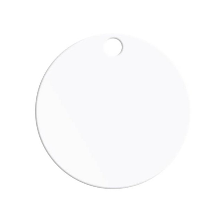 JETON FORMAT 1 GBP : DIAM 22.5 X EP 3.15 MM - PS CRISTAL