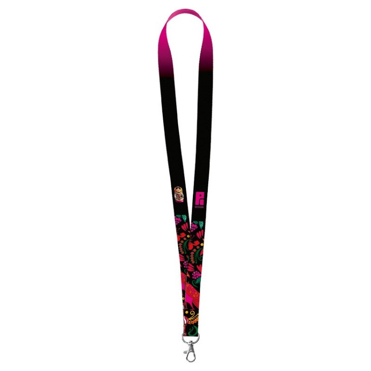 CORDON TOUR DE COU / LANYARD 2X92 CM - SUBLIMATION - Polyester