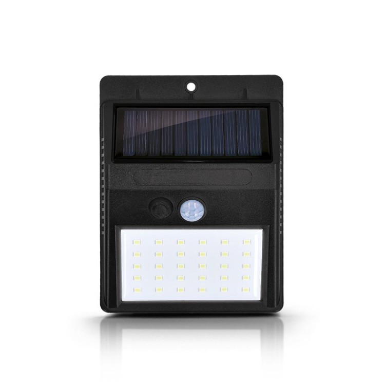LAMPE SOLAIRE 30 LED AVEC DETECTEUR DE MOUVEMENT - ABS