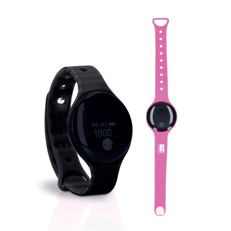 BRACELET D'ACTIVITE AVEC BRACELET INTERCHANGEABLE - ABS, TPU