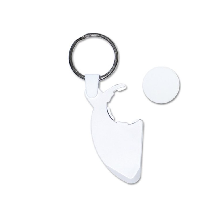 PORTE-CLES PORTE-JETON GRATTE-JEUX (anneau 25 mm) - ABS