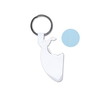 PORTE-CLES PORTE-JETON GRATTE-JEUX (anneau 25 mm) - ABS