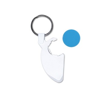 PORTE-CLES PORTE-JETON GRATTE-JEUX (anneau 25 mm) - ABS