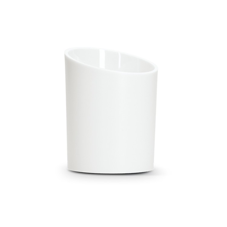 POT A CRAYONS PLASTIQUE - PS CRISTAL