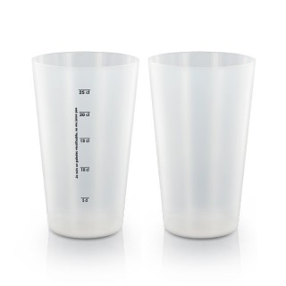 GOBELET PLASTIQUE REUTILISABLE 30 cl RAS BORD (IML) - PP