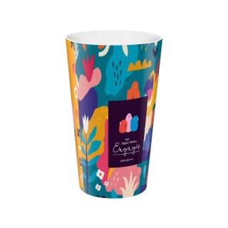 GOBELET PLASTIQUE REUTILISABLE 30 cl RAS BORD (IML) - PP