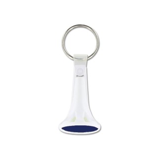 PORTE CLES PORTE JETON AVEC JETON (anneau 25 mm) - Plastomère