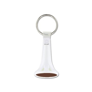 PORTE CLES PORTE JETON AVEC JETON (anneau 25 mm) - Plastomère