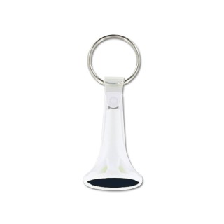 PORTE CLES PORTE JETON AVEC JETON (anneau 25 mm) - Plastomère