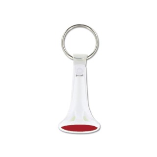 PORTE CLES PORTE JETON AVEC JETON (anneau 25 mm) - Plastomère