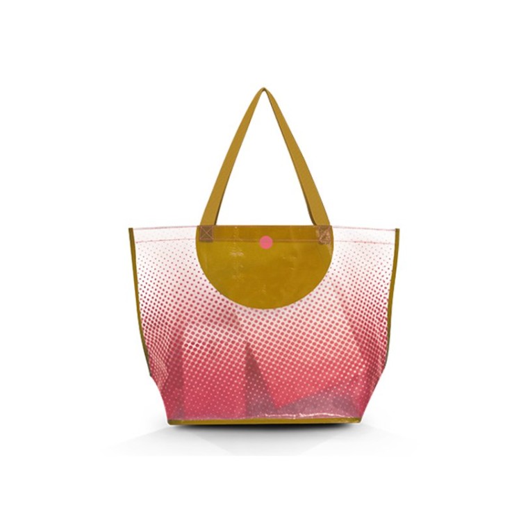 SAC SHOPPING EN POLYETHYLENE TISSE LAMINE - PE Laminé