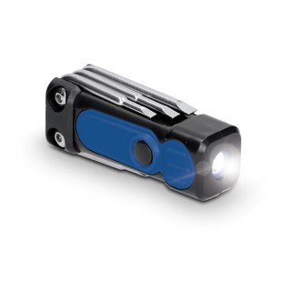 OUTIL MULTIFONCTION - TOURNEVIS 6 TETES + TORCHE - ABS