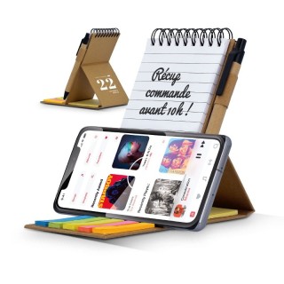 CARNET DE NOTES REPOSITIONNABLES & SUPPORT TELEPHONE - PAPIER