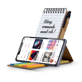 CARNET DE NOTES REPOSITIONNABLES & SUPPORT TELEPHONE - PAPIER