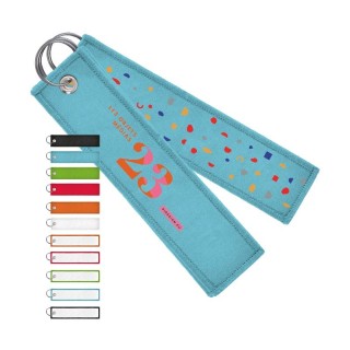PORTE-CLE TISSE - Polyester