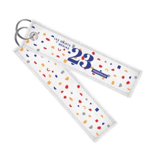 PORTE-CLE TISSE - Polyester