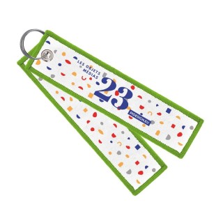 PORTE-CLE TISSE - Polyester