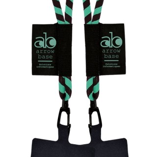 CORDON TOUR DE COU / LANYARD TUBULAIRE TISSEE PORTE TELEPHONE - Polyes