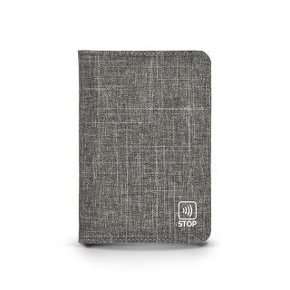 PORTE PASSEPORT, CARTE GRISE, CARTE DE CREDIT AVEC STOP RFID - Polyest