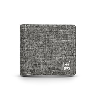 PORTE-MONNAIE PORTE CARTE DE CREDIT AVEC STOP RFID - Polyester