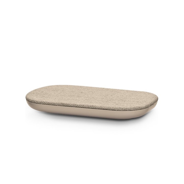 CHARGEUR PAR INDUCTION RAPIDE 15W EN MATIERE RPET ET CHANVRE - rPET, C