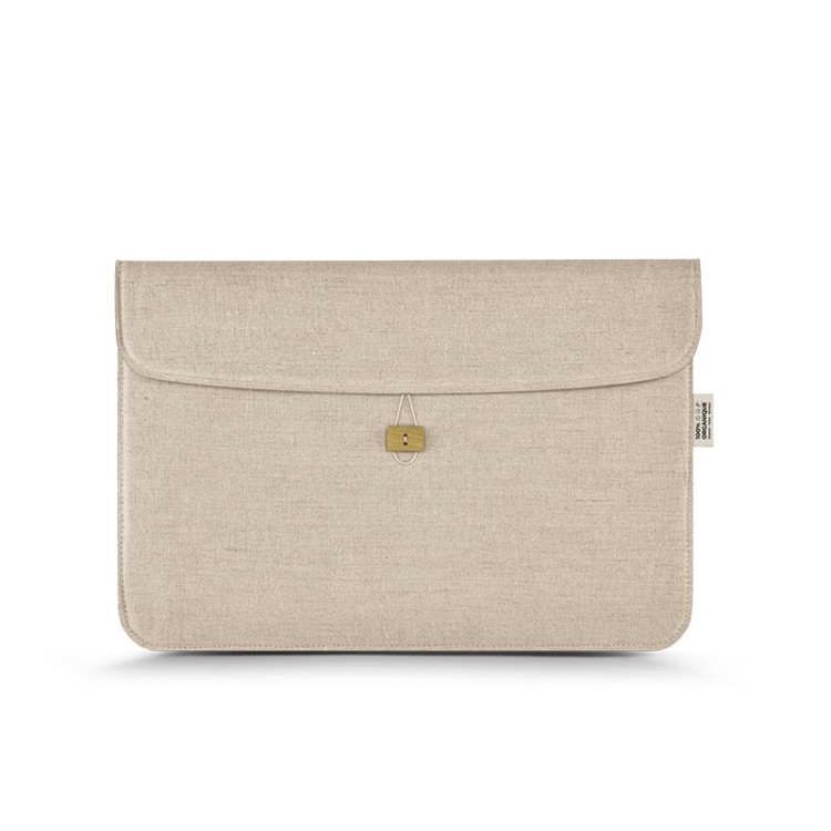 POCHETTE PORTE-ORDINATEUR/PORTE-DOCUMENT - COTON, Chanvre
