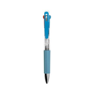 STYLO BILLE 3 COULEURS - TPR, ABS, PC