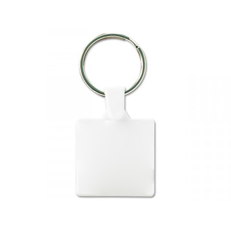 PORTE CLES CARRE 35 mm (anneau 25 mm) - PS CHOC