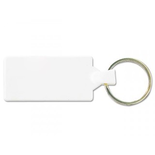 PORTE CLES RECTANGLE 55x28 mm (anneau 25 mm) - PS CHOC