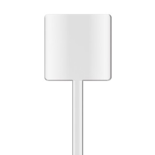 AGITATEUR MELANGEUR  A COCKTAIL CARRE SPATULE 190 mm - PS CRISTAL