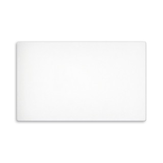 BADGE PLASTIQUE (PS) RECTANGLE 70x43mm AVEC AIMANT - PS CHOC